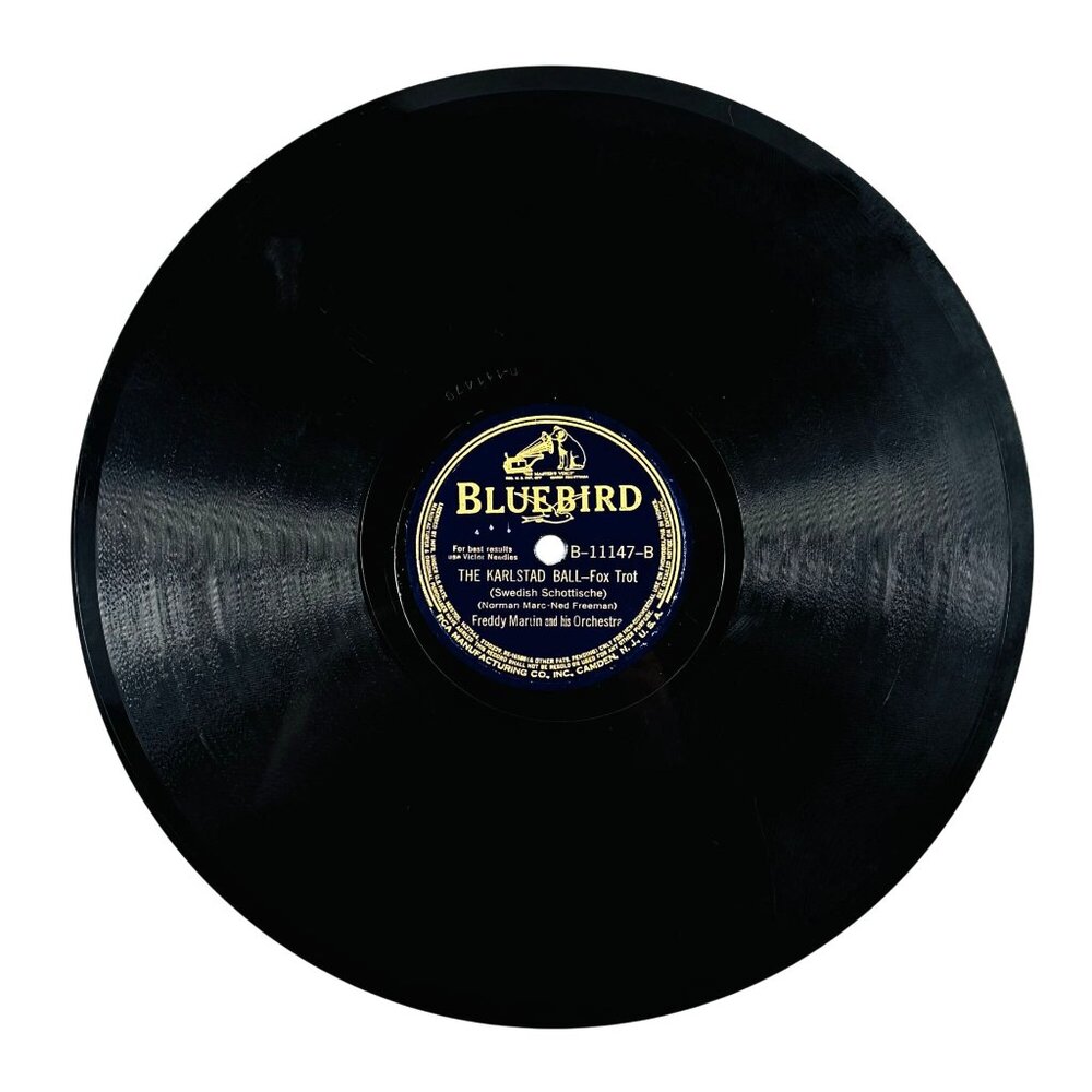 Freddy Martin - The Hut-Sut Song / The Karlstad Ball B-11147 Bluebird 78rpm 10" - Picture 3 of 4